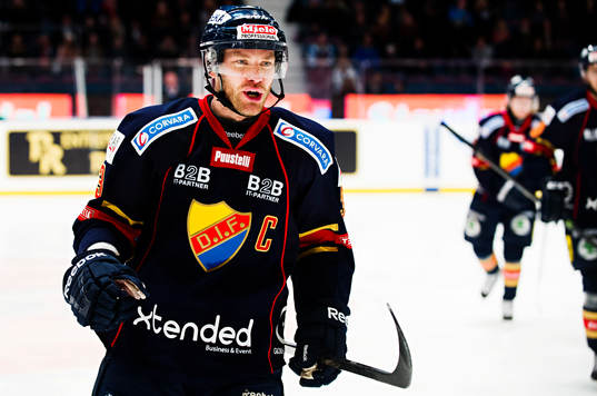 Djurgårdens Timmy Pettersson  jublar