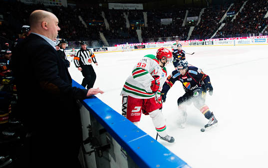 Djurgårdens assisterende tränare Stefan Nyman  ryggar