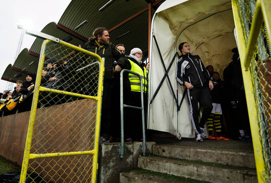 AIKs Eero Markkanen väntar i spelargången