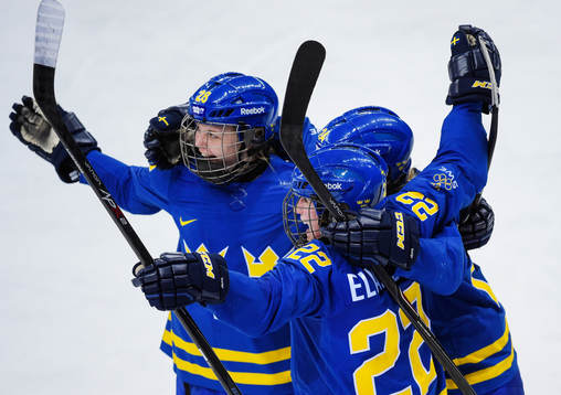 Sveriges Michelle Löwenhielm, Emma Eliasson och Erika