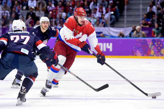 Rysslands Yevgeni Malkin