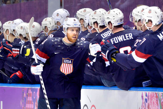 s Joe Pavelski gratuleras
