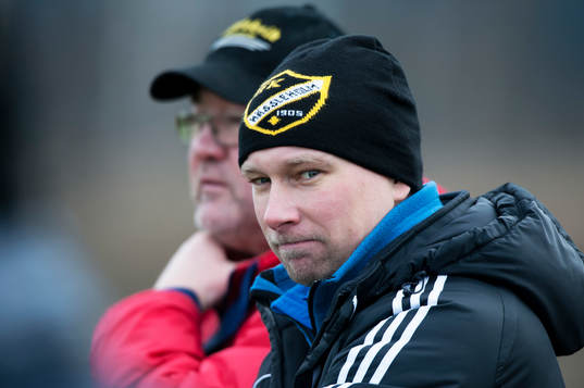 IFK Hässleholms tränare Daniel Nilsson och Patrik