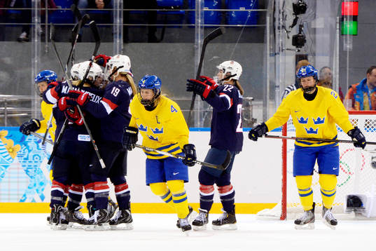 Sveriges Jenni Asserholt och Sveriges Erica Udén Johansson