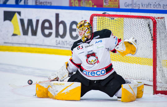 Malmö Redhawks målvakt Robin Rahm