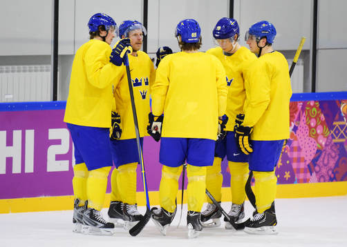 Loui Eriksson, Daniel Alfredsson, Erik Karlsson, Nicklas