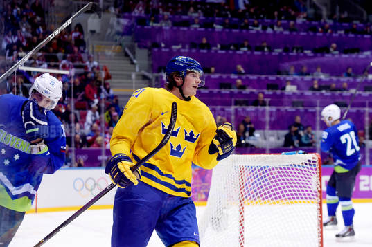 Sveriges Loui Eriksson jublar