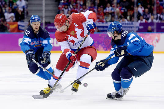 Finlands Sami Vatanen och Finlands Sami Vatanen stoppar