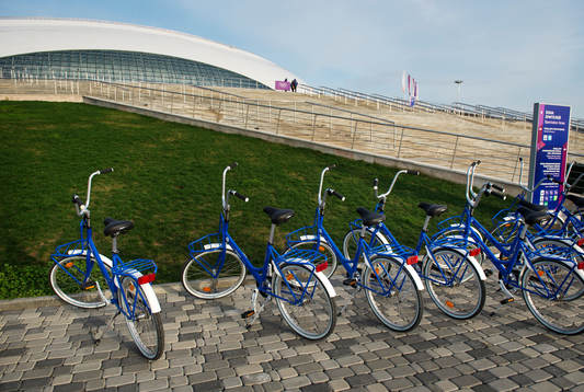 Cyklar som det finska ishockeylandslaget använder för att