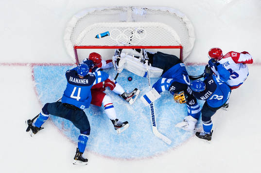 Rysslands Alexander Radulov oroar framför Finlands