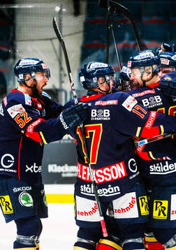 Djurgårdens Michael Holmqvist  jublar