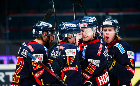 Djurgårdens Michael Holmqvist  jublar