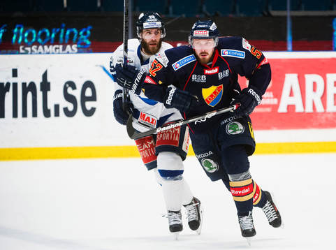 Karlskogas Björn Kindahl och Djurgårdens Mikael Ahlén