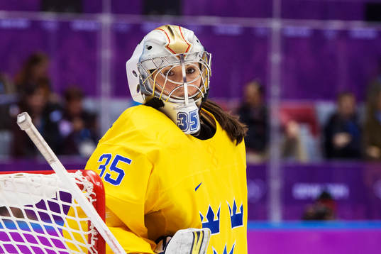 Sveriges målvakt Valentina Wallner