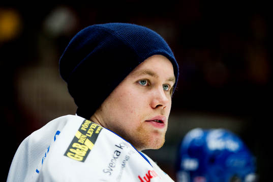 Oskarshamns målvakt Oskar Sehlstedt