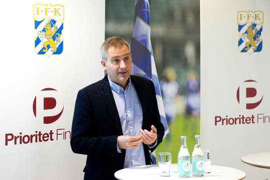 Joakim Brinkenberg, ordförande i IFK Göteborgs