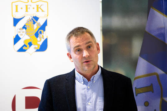 Joakim Brinkenberg, ordförande i IFK Göteborgs