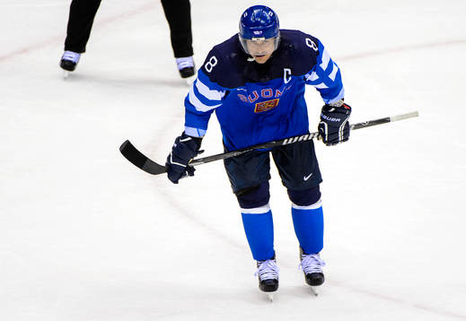 Finlands Teemu Selänne deppar