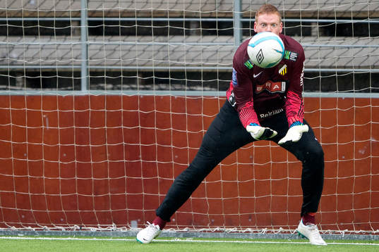 Häckens målvakt Christoffer Källqvist