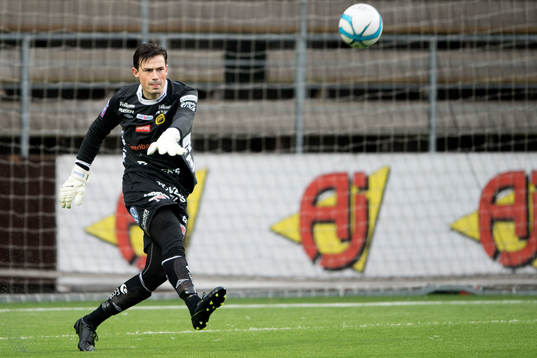 Elfsborgs målvakt Kevin Stuhr-Ellegaard
