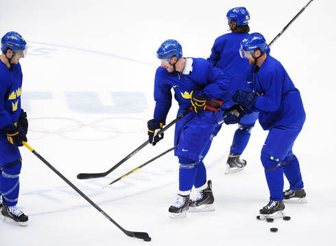 Alexander Steen, Daniel Alfredsson, Erik Karlsson och