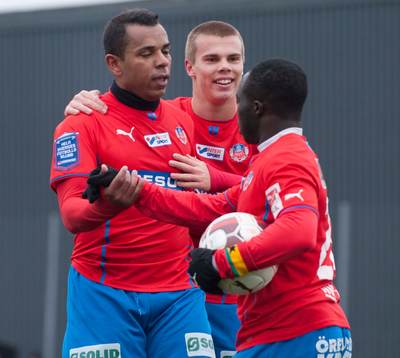 Helsingborgs Emanuel Boateng gör 1-1
