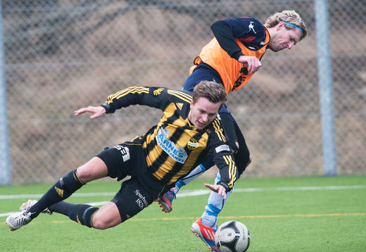 IFK Hässleholms Danny Gunnarsson och Perstorps Jim