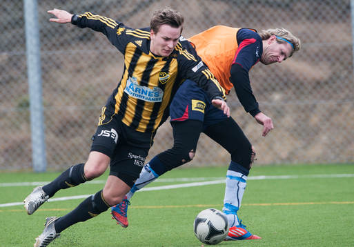 IFK Hässleholms Danny Gunnarsson och Perstorps Jim