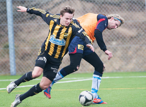 IFK Hässleholms Danny Gunnarsson och Perstorps Jim