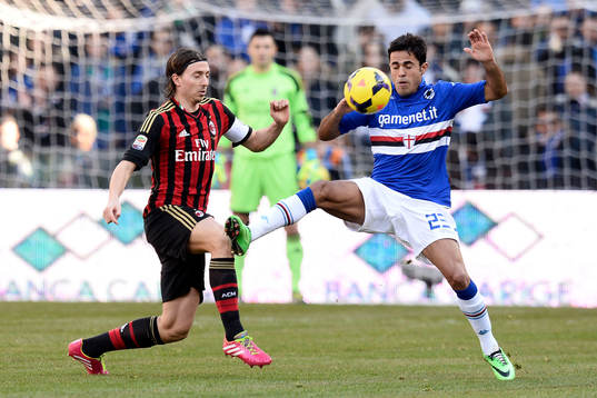 Bläddra bland fler bilder av Fotboll, Serie A, Sampdoria - Milan