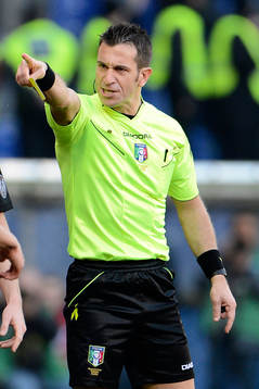 Daniele Doveri arbitro. Referee