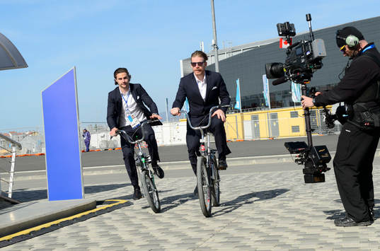 Sveriges Erik Karlsson och Daniel Alfredsson