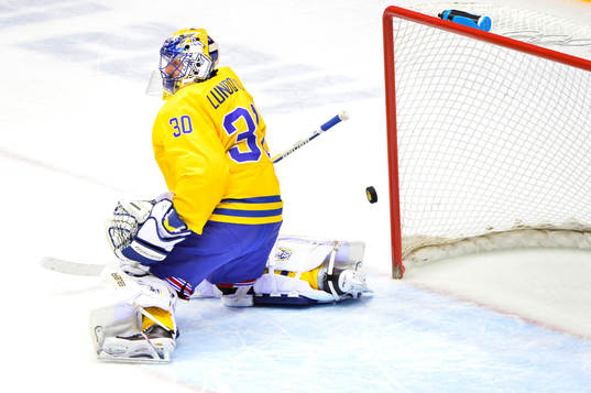 Sveriges målvakt Henrik Lundqvist har inte riktigt koll