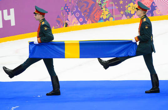 Ryska militärer med
