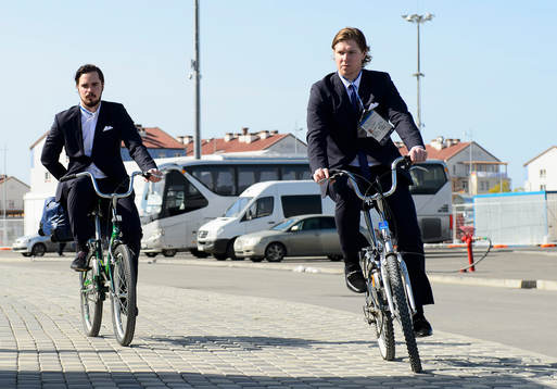 Sveriges Nicklas Bäckström och Marcus Johansson
