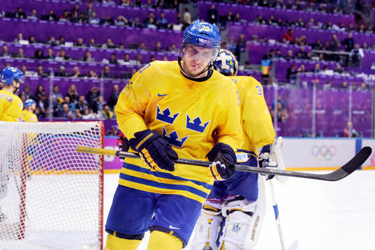 Sveriges Alexander Steen deppar