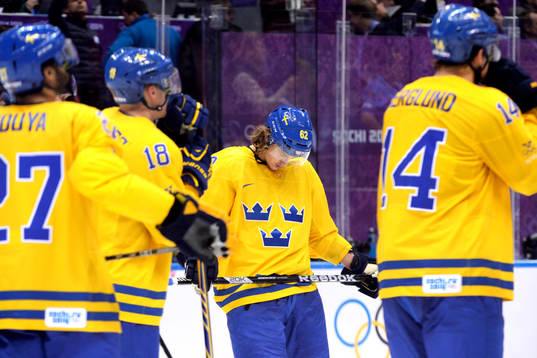 Sveriges Carl Hagelin deppar