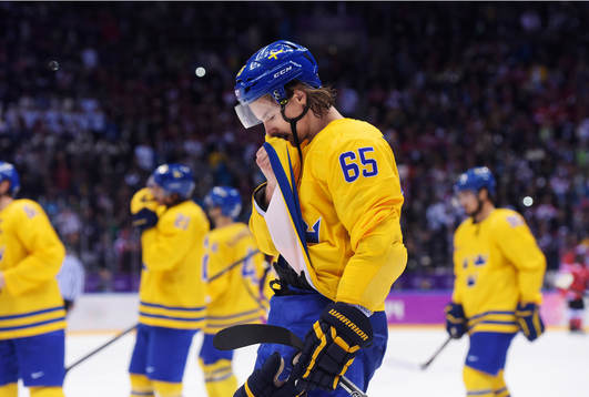 Sveriges Erik Karlsson deppar