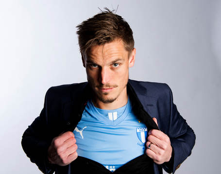 Malmö FFs Markus Rosenberg fotad