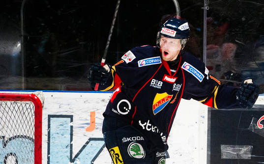 Djurgårdens Michael Holmqvist  jublar