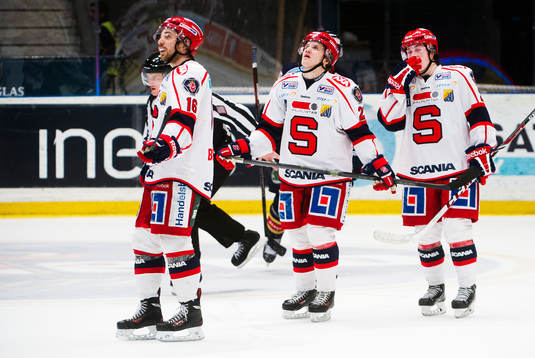 Södertäljes Emil Billberg, Jesper Thörnberg  och Jesper