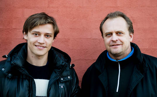 Malmös Simon Thern och hans pappa Jonas Thern