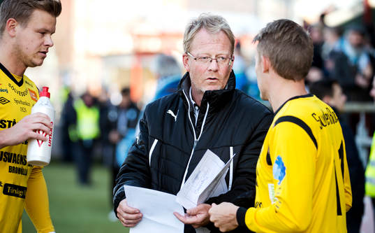 Mjällbys tränare Lars Jacobsson