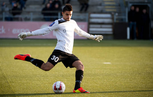 Malmös målvakt Sixten Mohlin