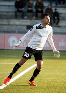 Malmös målvakt Sixten Mohlin