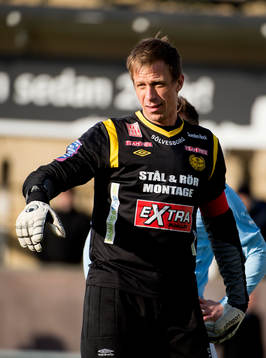 Mjällbys målvakt Mattias Asper