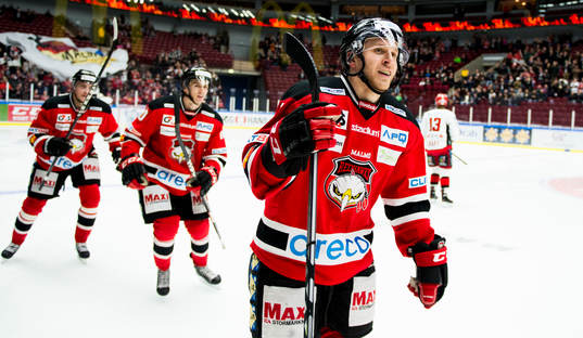Bläddra bland fler bilder av Ishockey, Hockeyallsvenskan, Malmö Redhawks - Almtuna