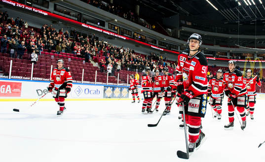 Malmö Redhawks med Björn Svensson i spetsen tackar