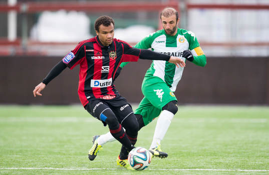 BPs Junior Martinsson och Hammarbys Kennedy Bakircioglü