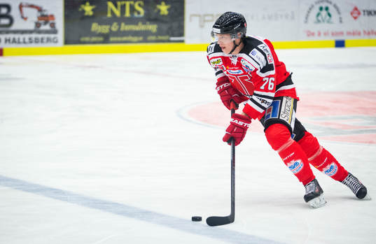 Örebros Jere Sallinen i SHL mellan Örebro och Frölunda